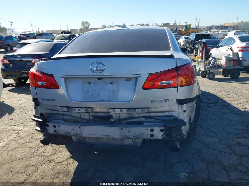 2008 Lexus Is 250 VIN: JTHBK262385063517 Lot: 43476313