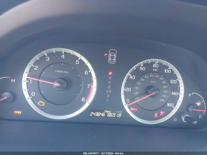 2008 Honda Accord 2.4 Lx VIN: 1HGCP263X8A143583 Lot: 43476377