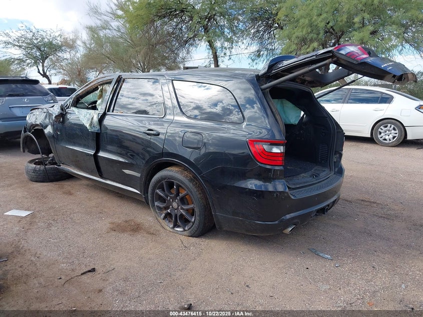 Vin: 1c4sdjct8fc880770, lot: 43971352, dodge durango r/t 20153