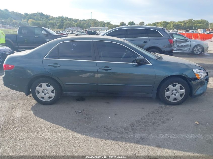 2005 Honda Accord 2.4 Lx VIN: 1HGCM55495A033026 Lot: 43476562