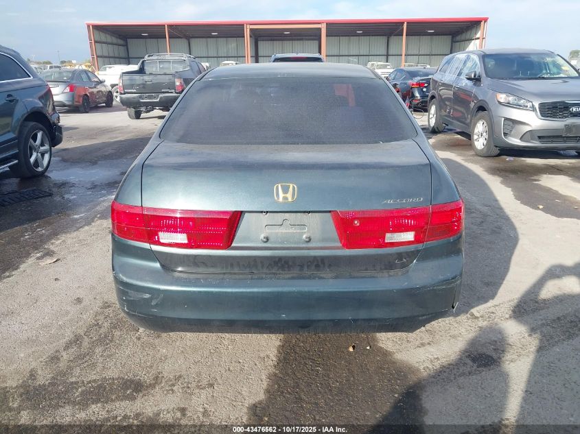 2005 Honda Accord 2.4 Lx VIN: 1HGCM55495A033026 Lot: 43476562