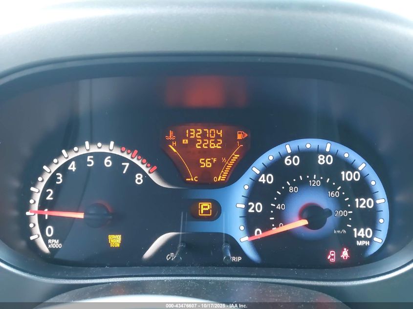 2009 Nissan Cube 1.8Sl VIN: JN8AZ28R39T115815 Lot: 43476607