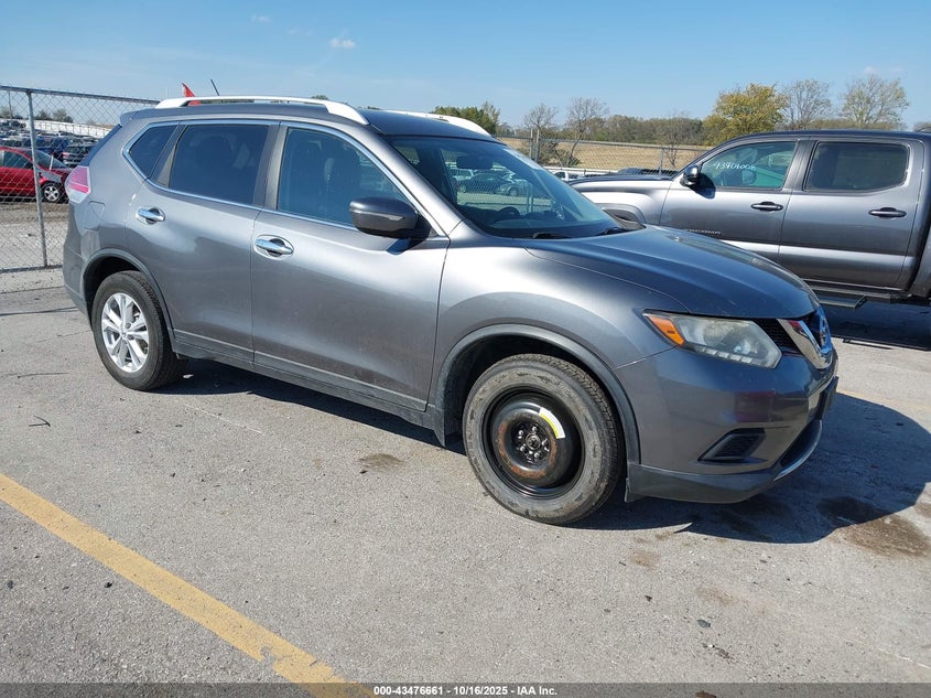 2015 NISSAN ROGUE SV - KNMAT2MV7FP524405