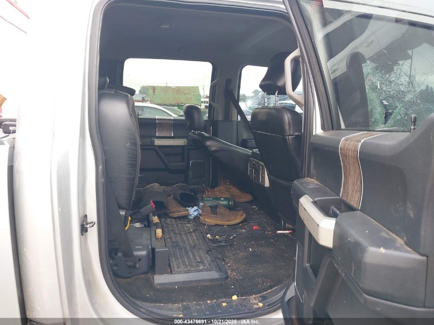 2017 Ford F-350 Lariat VIN: 1FT8W3BT7HEC42843 Lot: 43476691