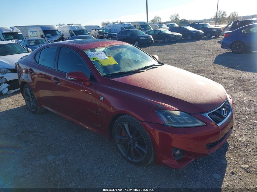 LEXUS IS 350 2011. Lot# 43476731. VIN JTHBE5C24B5027260. Photo 1