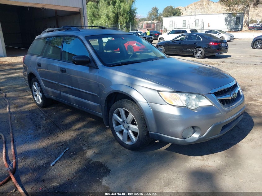 4S4BP61C897321400 2009 Subaru Outback 2.5I auction photo 1