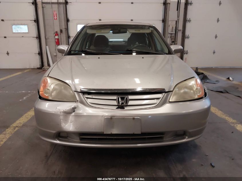 2003 Honda Civic Ex VIN: JHMES26733S000226 Lot: 43476777