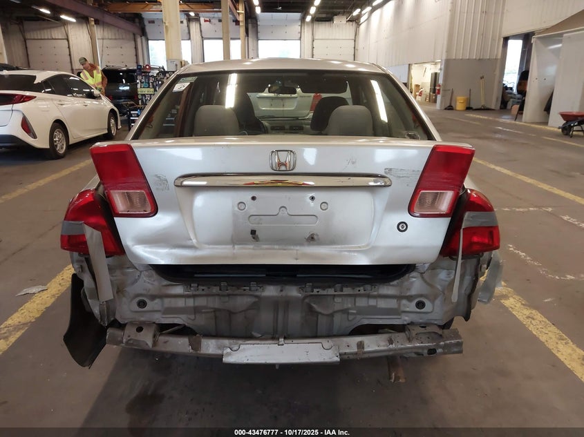 2003 Honda Civic Ex VIN: JHMES26733S000226 Lot: 43476777