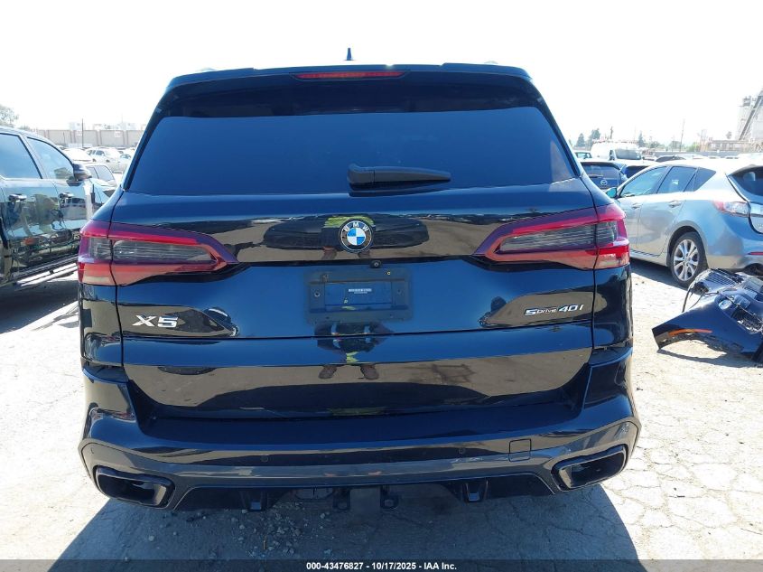 2021 BMW X5 SDRIVE40I 5UXCR4C09M9F63668