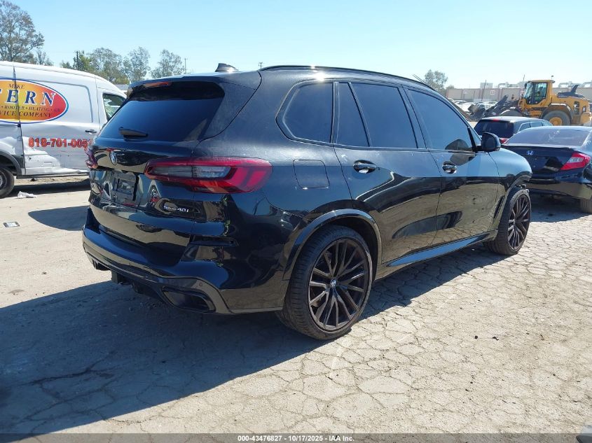 2021 BMW X5 SDRIVE40I 5UXCR4C09M9F63668