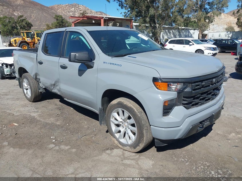 2024 CHEVROLET SILVERADO 1500 2WD  SHORT BED CUSTOM - 3GCPABEK3RG402752