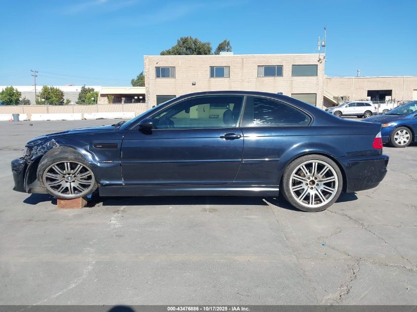 2004 BMW M3 VIN: WBSBL93434PN58126 Lot: 43476886