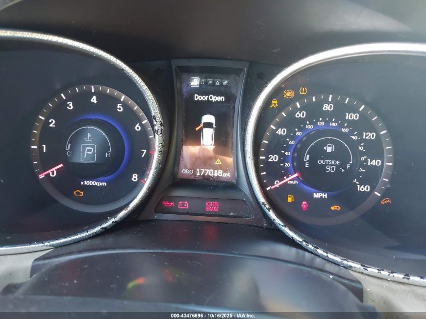 2014 Hyundai Santa Fe Sport 2.4L VIN: 5XYZU3LB3EG137347 Lot: 43476896