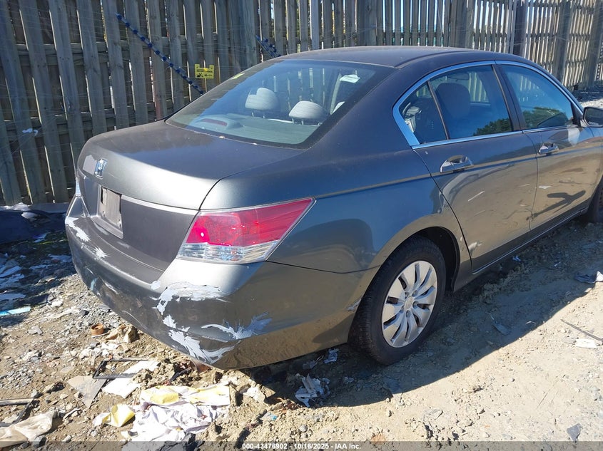 1HGCP25399A161611 2009 HONDA ACCORD photo no. 4