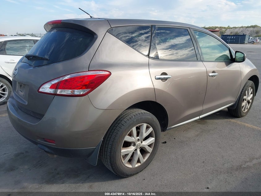 2013 NISSAN MURANO S JN8AZ1MU9DW205899