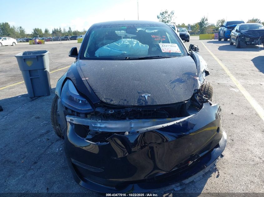 2023 Tesla Model 3 Rear-Wheel Drive VIN: 5YJ3E1EA5PF457209 Lot: 43477016