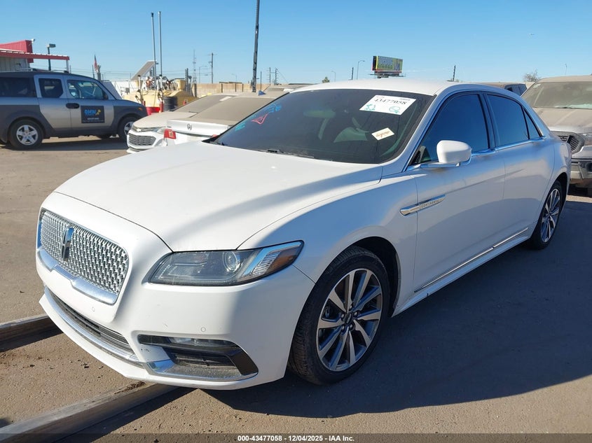 Vin: 1ln6l9pk8h5631957, lot: 43971995, lincoln continental premiere 20172