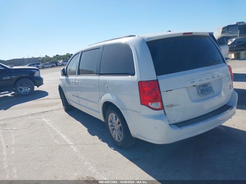 Vin: 2c4rdgeg2gr384289, lot: 43971999, dodge grand caravan r/t 20163