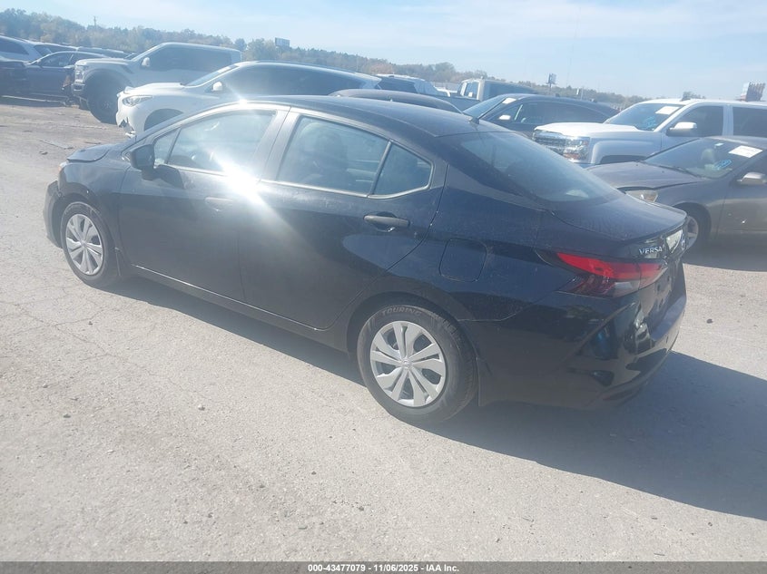 Vin: 3n1cn8dv5ml908779, lot: 43972016, nissan versa s xtronic cvt 20213