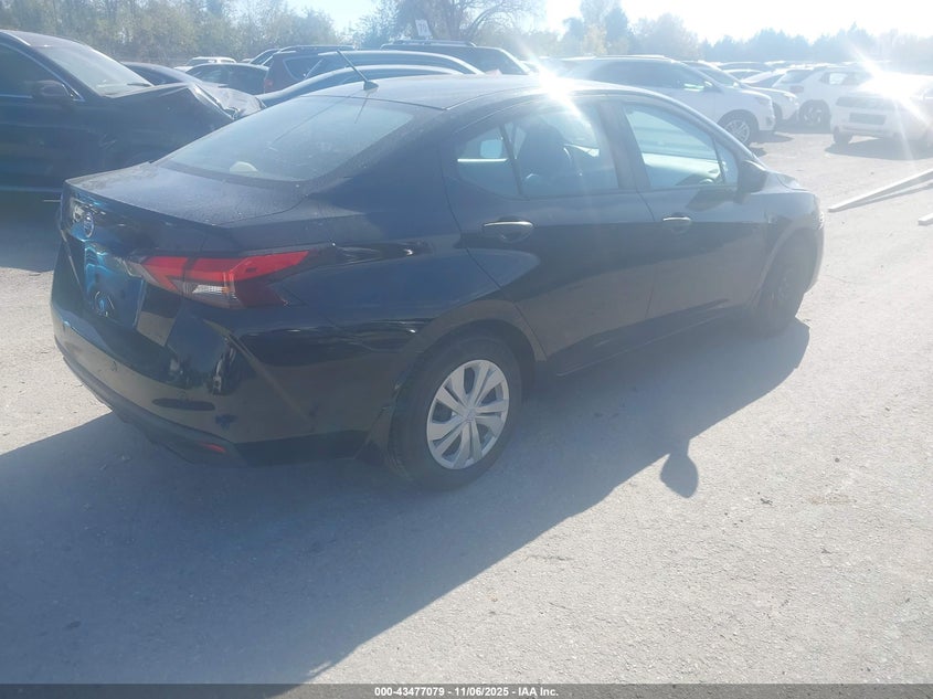 Vin: 3n1cn8dv5ml908779, lot: 43972016, nissan versa s xtronic cvt 20214