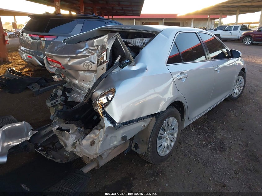 2013 TOYOTA CAMRY LE 4T1BF1FK7DU228917