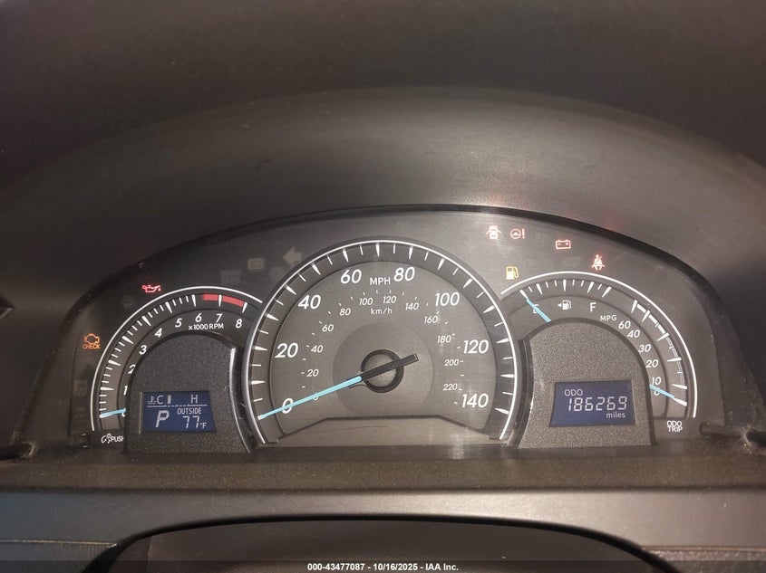 2013 TOYOTA CAMRY LE 4T1BF1FK7DU228917