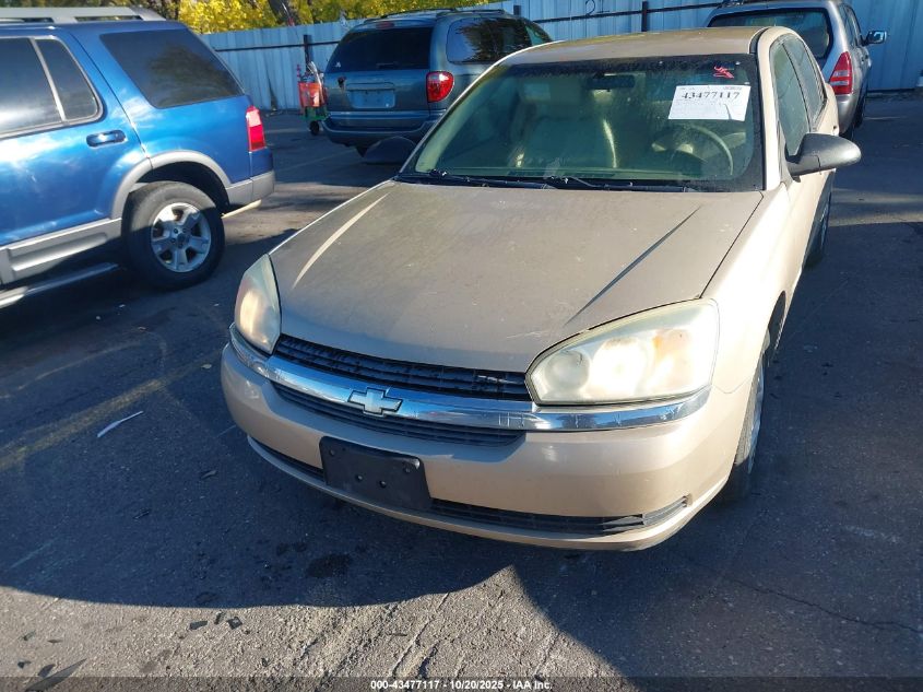 2005 Chevrolet Malibu Ls VIN: 1G1ZT54855F180438 Lot: 43477117