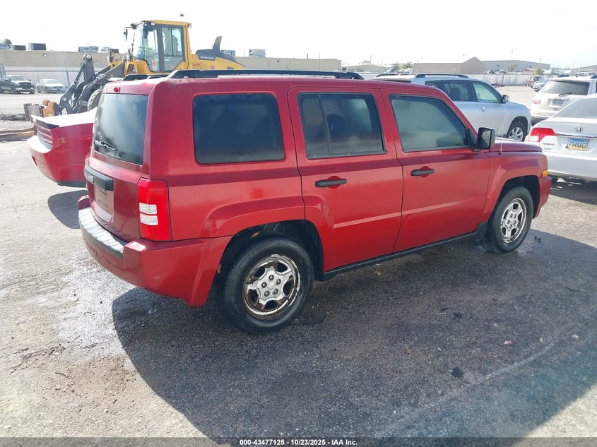 1J4FF28B59D107491 2009 JEEP LIBERTY (PATRIOT) photo no. 4