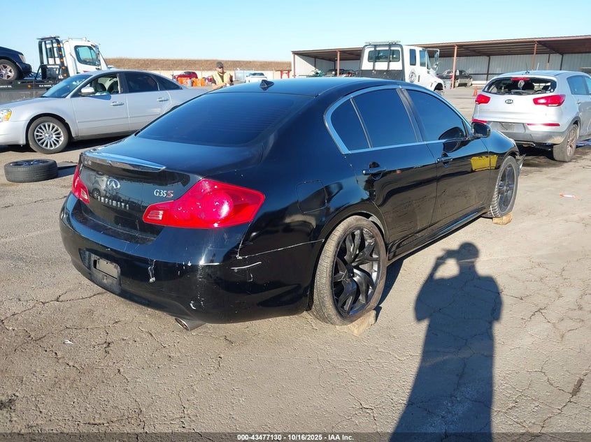 JNKBV61E28M213333 2008 INFINITI G photo no. 4