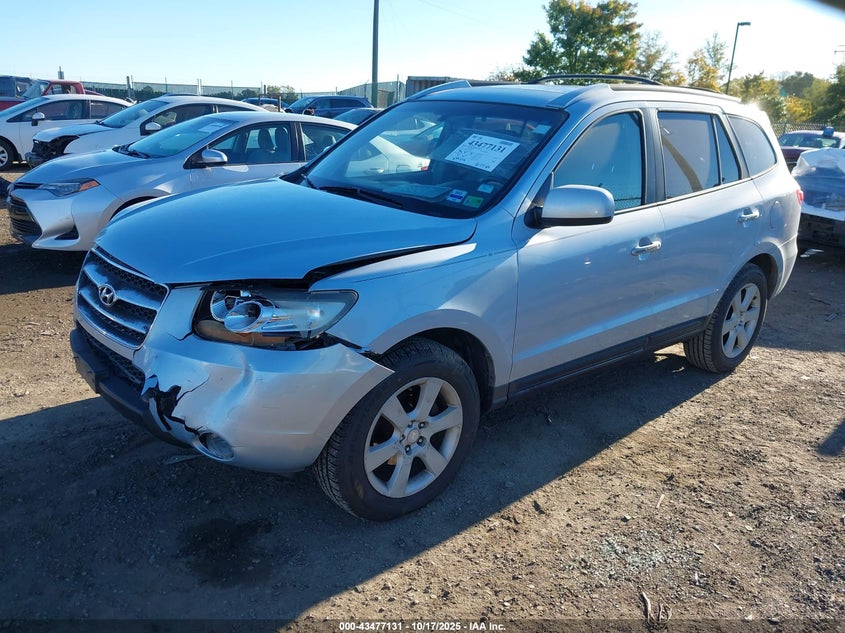 5NMSH13E07H026204 2007 HYUNDAI SANTA FE photo no. 2