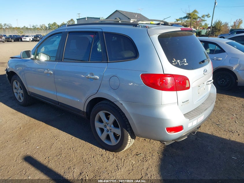 5NMSH13E07H026204 2007 HYUNDAI SANTA FE photo no. 3