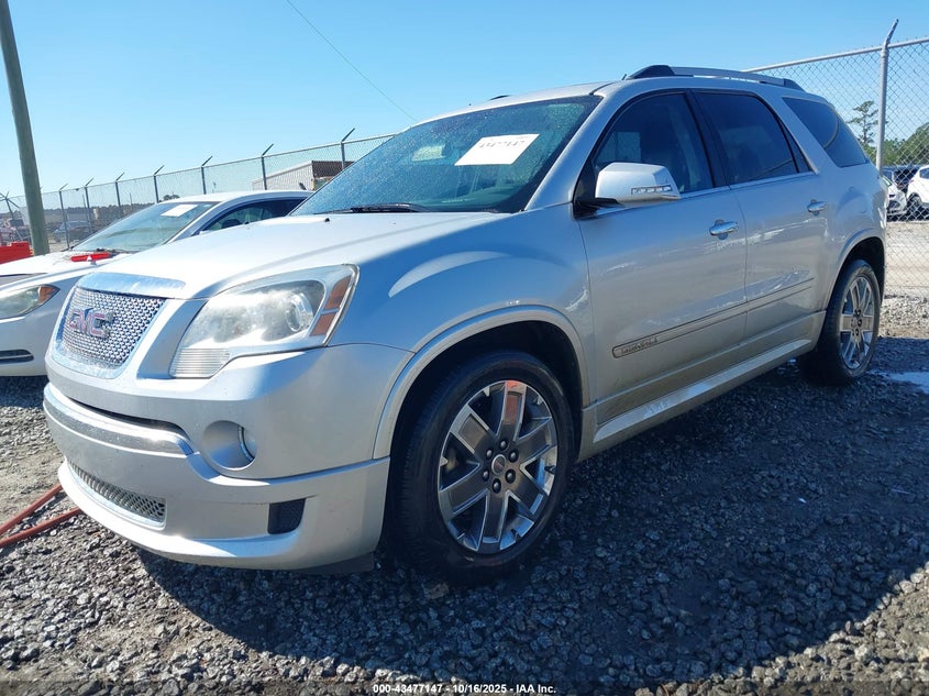 Vin: 1gkkrted0cj150950, lot: 43972084, gmc acadia denali 20122