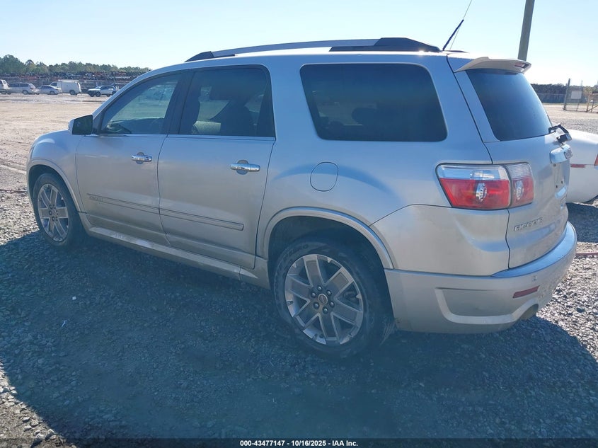 Vin: 1gkkrted0cj150950, lot: 43972084, gmc acadia denali 20123