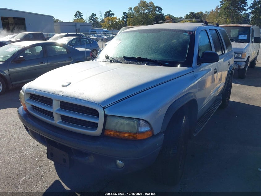 2003 Dodge Durango Sport/Sxt silver suv gasoline 1D4HS38N73F522059 photo #3