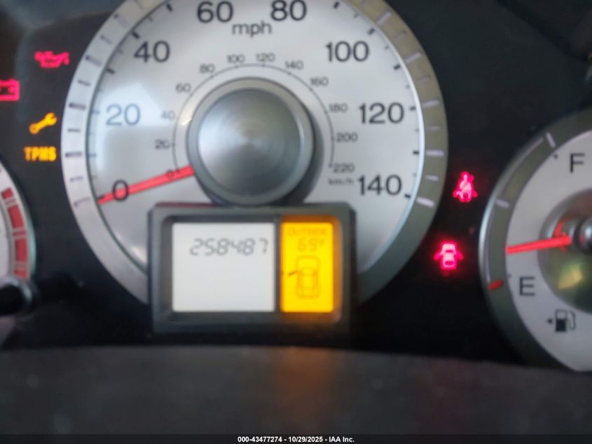 2011 Honda Pilot Ex-L VIN: 5FNYF3H50BB035628 Lot: 43477274