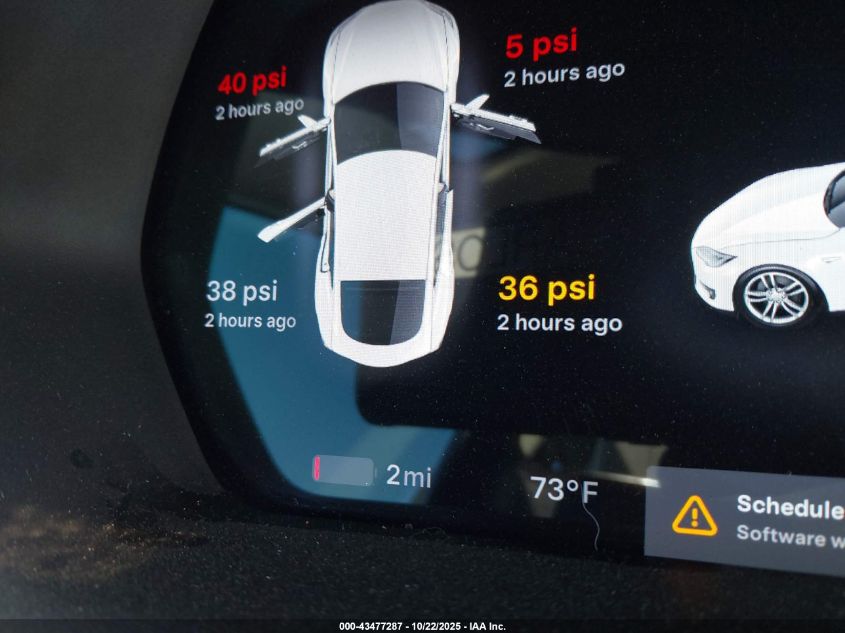 2015 Tesla Model S 60/70/85 VIN: 5YJSA1H18FFP75908 Lot: 43477287