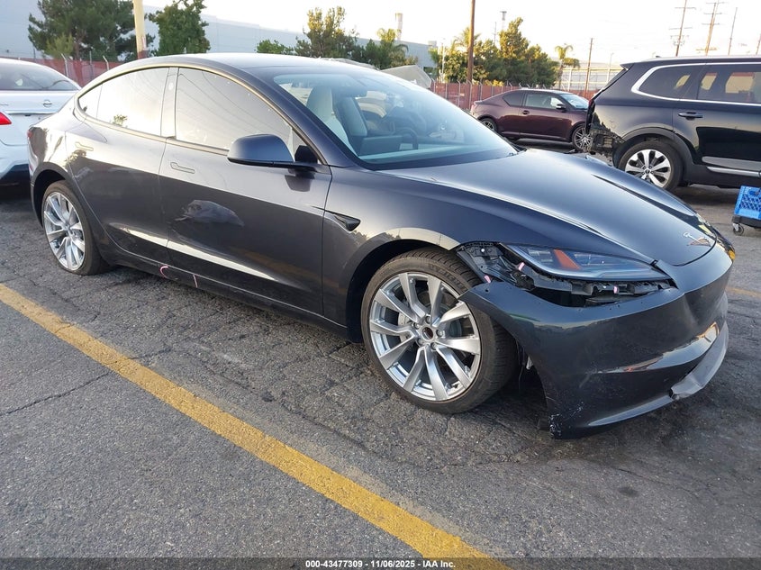 2025 TESLA MODEL 3 LONG RANGE REAR-WHEEL DRIVE - 5YJ3E1EA4SF009424