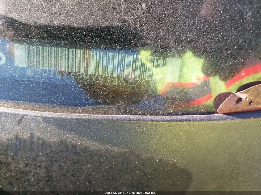 1997 Buick Century Limited VIN: 2G4WY52MXV1434739 Lot: 43477316