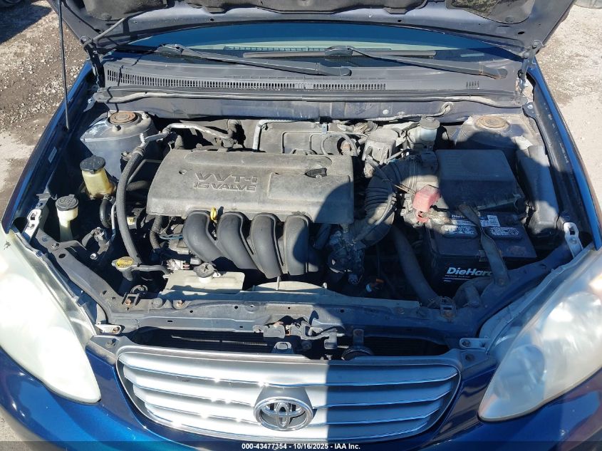 2003 Toyota Corolla Le VIN: 1NXBR32E83Z039064 Lot: 43477354