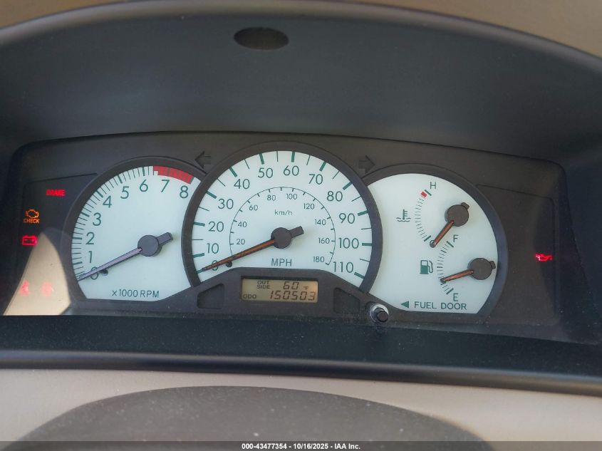 2003 Toyota Corolla Le VIN: 1NXBR32E83Z039064 Lot: 43477354