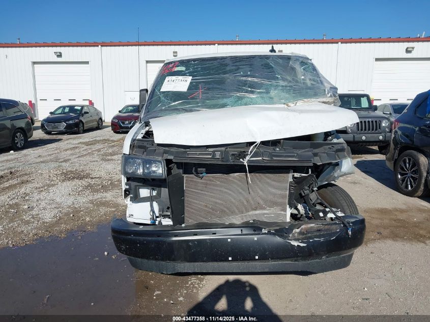 2024 Chevrolet Express Cargo Rwd 2500 Extended Wheelbase Wt VIN: 1GCWGBFPXR1288381 Lot: 43477358