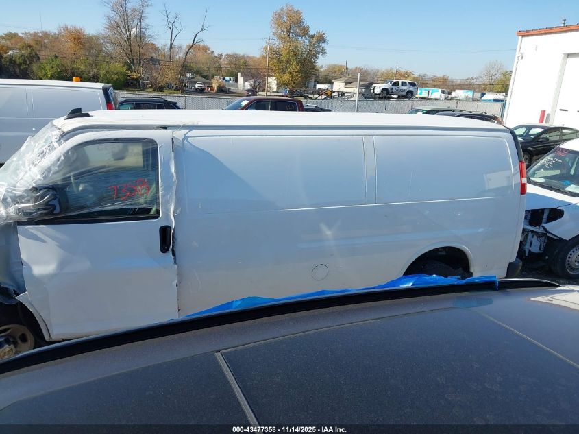 2024 Chevrolet Express Cargo Rwd 2500 Extended Wheelbase Wt VIN: 1GCWGBFPXR1288381 Lot: 43477358