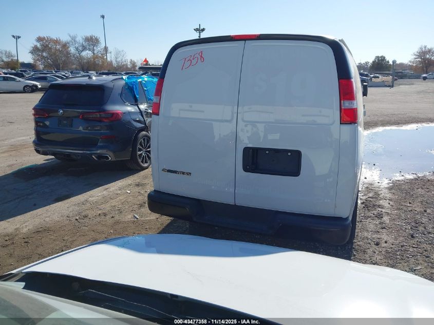 2024 Chevrolet Express Cargo Rwd 2500 Extended Wheelbase Wt VIN: 1GCWGBFPXR1288381 Lot: 43477358
