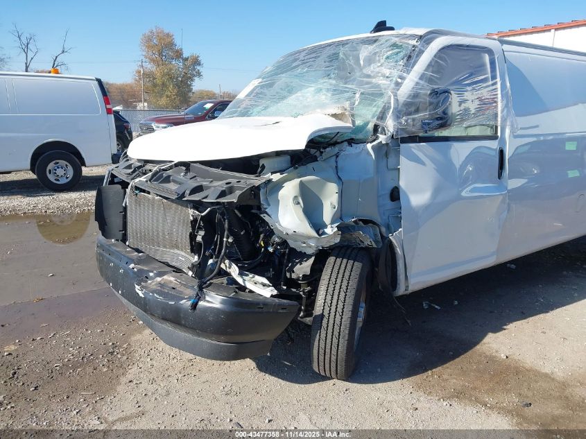 2024 Chevrolet Express Cargo Rwd 2500 Extended Wheelbase Wt VIN: 1GCWGBFPXR1288381 Lot: 43477358