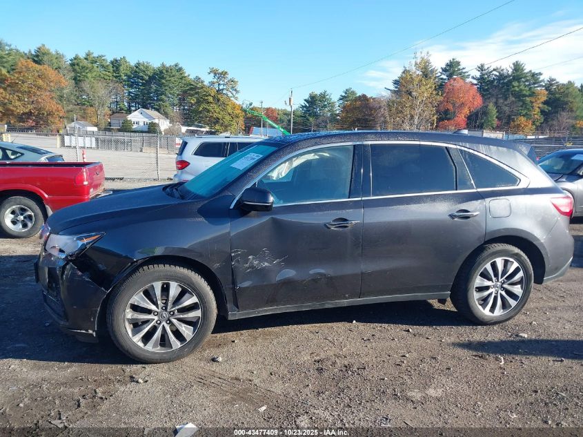 2016 Acura Mdx Technology Acurawatch Plus Packages/Technology Package VIN: 5FRYD4H42GB036384 Lot: 43477409