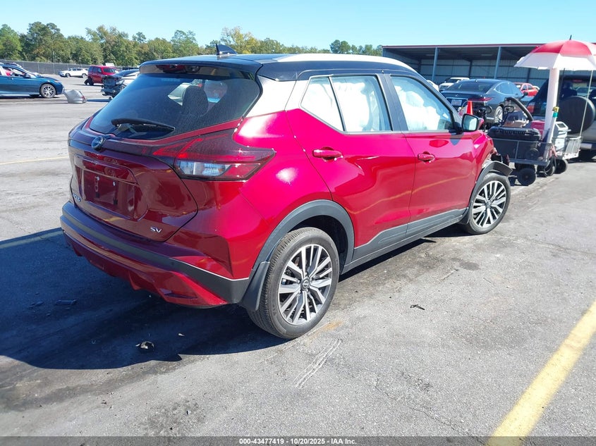 2023 NISSAN KICKS SV XTRONIC CVT 3N1CP5CV4PL522160