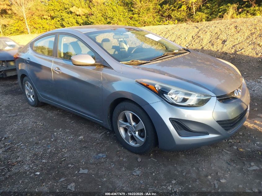 2015 HYUNDAI ELANTRA SE - 5NPDH4AE4FH590744