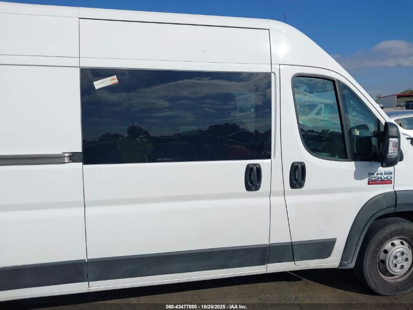 2021 Ram Promaster 2500 High Roof 159 Wb VIN: 3C6LRVDG5ME534820 Lot: 43477500