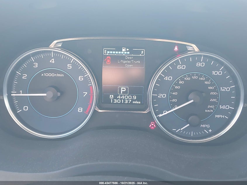 2015 SUBARU IMPREZA 2.0I LIMITED JF1GJAN60FH023745