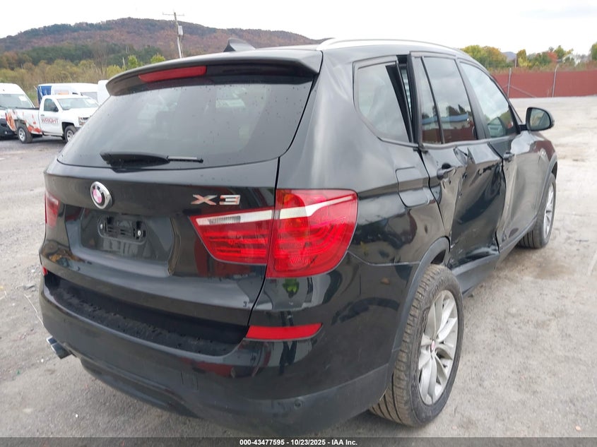 2017 BMW X3 xDrive28I VIN: 5UXWX9C54H0T14875 Lot: 43477595